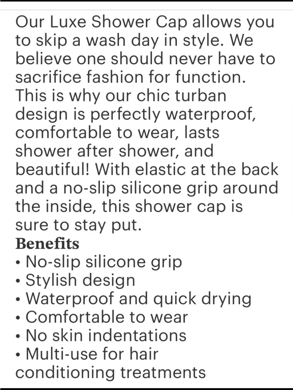 Kit+Sch Pink Luxury Polka Dot Shower Cap